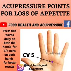 Acupressure Points Chart, Loss Of Appetite, Eating Less, Yoga Facts, Colour Therapy, Frozen Shoulder