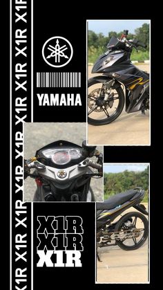 an advertisement for the yamaha motorcycle company