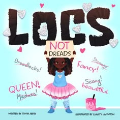 Selah Can't Wait To Show Off Her Newly Loc'd Hair At School, But When She Bounces Off The Bus, Her Classmates React With Whispers And A Word Selah Hasn't Heard Before: Dreadlocks. The Word Dread Makes Her Uneasy: Is There Something Scary About Her Hair? Selah's Family Shares Stories About Standing Up To Hair Discrimination And Why They Love Their Locs, Helping Selah Return To School With Confidence, Because There's Absolutely Nothing Dreadful About Her Hair! Written With Several Elements Of The Something Scary, I Love Being Black, Short Locs Hairstyles, Locs Hairstyles, Loc Styles, The Bus, Book Print, At School, Black Is Beautiful