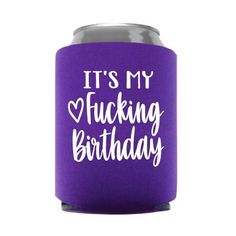 Birthday Can Coozies, Camping 2023, 30th Birthday Party Themes, Fifties Party, 21 Bday, Fiesta Birthday Party