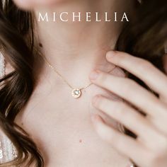 "Our current turnaround time for regular orders is 6-8 weeks. For urgent orders, please shop our Ready-to-Ship collection below (7-10 business days): https://michellia.com/collections/ready-to-ship (please copy and paste into browser) -------- 「Luna」- Crescent Moon Necklace, in Labradorite | N3003 There are currently 176 known moons in the solar system, but only one of them belongs to Earth. Inspired by the Earth's only natural satellite, our signature \"Luna\" collection is designed to be a del Luxury 14k Gold Wedding Necklaces, Luxury 14k Gold Wedding Necklace, Luxury Yellow Gold Solitaire Necklace For Wedding, Rose Gold 14k Solitaire Necklace For Wedding, Gold Sterling Silver Solitaire Necklace For Wedding, Luxury Gold Solitaire Necklace For Wedding, Exquisite Gold Bridal Necklace Gift, Gold Bridal Necklace For Anniversary Fine Jewelry, Luxury Gold Bridal Necklace For Anniversary