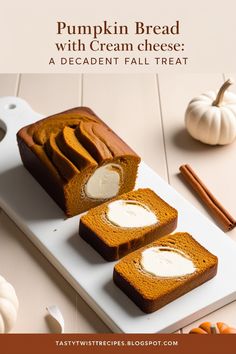 Whip up this simple pumpkin bread recipe with a beautiful cream cheese swirl. Perfect for a quick autumn dessert!
#SimpleBaking #AutumnDesserts #PumpkinRecipes