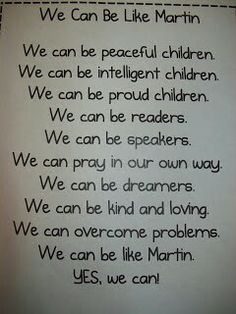 we can be like martin quote on white paper