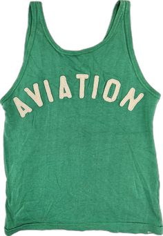 Basketball Jersey, Vintage 1950s, Gender Neutral, Basketball, Tank Top, Tank Tops, Green