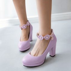 Customized Product. is not eligible for return. Ship In 5-12 Days.Fabric Material: PuColor: Purple. Black. White. PinkHeels Height: 7cm/2.76" Spring Platform Closed Toe Court Shoes, Spring Platform Court Shoes With Closed Toe, Spring Platform Court Shoes With Round Toe, Spring Pointed Toe Platform Court Shoes, Spring Court Shoes With 4-inch Heel And Round Toe, Spring Synthetic Round Toe Court Shoes, Spring Court Shoes With Block Heel In Synthetic Material, Spring Court Shoes With Block Heel In Synthetic, Spring Synthetic Court Shoes With Block Heel