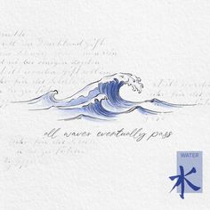 #tattoo #tattoosketch #tattoowaves #tattoosforwomen #tattoolife #tattooinspiration #tattooidea All Waves Pass Tattoo, Tide Tattoo Ocean, All Waves Eventually Pass Tattoo, Waves Tattoo Design, Ocean Tattoo Ideas, Ocean Wave Tattoo, Clavicle Tattoo, Wave Tattoo Design, Ocean Tattoo