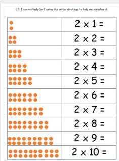 an orange and white printable math sheet with two different numbers on the same page