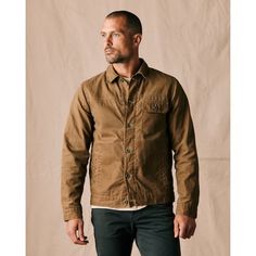 Flint and Tinder’s iconic waxed trucker jacket, flannel-lined for warmth and comfort Rugged Outerwear With Patch Pockets For Fall, Rugged Fall Outerwear With Patch Pockets, Casual Waxed Finish Outerwear For Fall, Casual Waxed Finish Utility Jacket For Fall, Fall Workwear Outerwear With Waxed Finish, Rugged Winter Outerwear For Everyday, Rugged Everyday Winter Outerwear, Brown Waxed Finish Outerwear For Fall, Classic Waxed Finish Outerwear For Fall