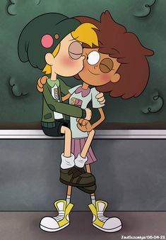 Sprig X Anne, Anne And Sprig, Cartoon Theories, Chicken Smoothie, Cn Cartoon Network, Disney Fanart, Cartoon House