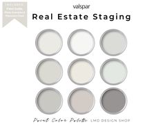 the real estate staging poster for sherylin williams's real estate staging website