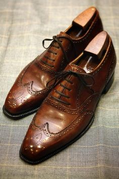 Der Gentleman, Gentleman Shoes, Wingtip Shoes, Leather Formal Shoes, Bespoke Shoes, Brown Oxfords, Shoe Men, Mens Fashion Classic, The Gentleman