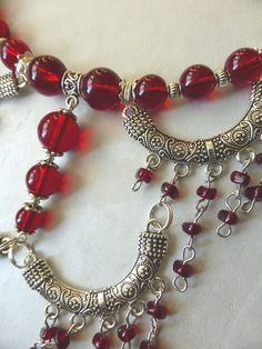 Wedding Necklaces, One Star, Necklace Choker, Latvia, Wedding Necklace, Garnet, Choker, Beaded Jewelry, Choker Necklace