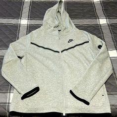 New, Never Been Worn Nike Tech, Youth Size Xl+ Nike Tech Gray, Nike Sweaters, Nike Tech Fleece, Nike Tech, Tech Fleece, Grey Nikes, Kids Nike, Kids Jacket, Puma Jacket