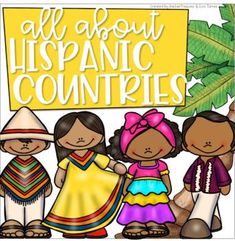 This is a growing bundle that will feature Hispanic countries through interactive booklets. These are perfect for Hispanic Heritage month or for children sharing and exploring their history. The bundle currently includes: - Puerto Rico - Cuba - MexcioComing Soon- Spain ... Hispanic Countries, Hispanic Artists, Dual Language Classroom, Country Studies, Creative School Project Ideas