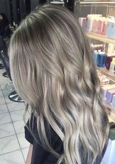 Dark Ash Blonde Hair, Ash Blonde Hair Color, Ash Blonde Hair Balayage, Bleached Blonde, Ash Blonde Hair Colour, Blonde Hairstyle, Ash Hair, Ash Blonde Balayage, Long Hair Color