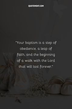 Here are the best baptism quotes I could find online to reflect on the essence and symbolism of this sacred ceremony. 

May they resonate in your soul, shaping your life with purpose and guiding you on your spiritual journey! Getting Baptized Quotes, Adult Baptism Quotes, Baptism Quotes Christian, Baptized Quotes, Baptized Quotes Baptisms, Baptism Bible Verses, Baptist Quotes, Baptism Verses, Baptism Quotes