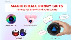 the magic 8 ball funny gifts are perfect for promotional and events