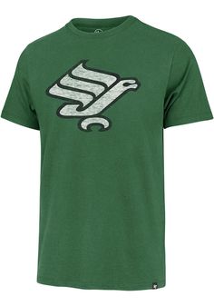 Support your North Texas Mean Green in this Green Short Sleeve Fashion Tee! This Premier Franklin Fashion T Shirt features a soft hand screen print team graphic on center chest. Be ready to shout "Mean Green on the Loose" when you wear this UNT Short Sleeve Fashion T Shirt in the stadium or on the street. Tri-blend Cotton Fan Apparel T-shirt, Graphic Tee With Team Logo In Tri-blend Fabric, Tri-blend Graphic Tee With Team Logo, Graphic Tee With Team Logo In Tri-blend, Casual Green T-shirt For Fan Gear, Green Team Logo T-shirt Fan Gear, Green T-shirt With Team Logo For Fans, Green Fan Gear T-shirt With Team Logo, Cotton Tri-blend Team Spirit Tops