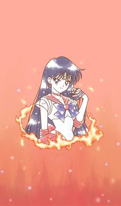 Sailor Mars Costume, Princesas Disney Anime, Arte Sailor Moon, Minako Aino, Sailor Moon Aesthetic, Sailor Chibi Moon, Sailor Moon Wallpaper, Mahō Shōjo, Chibi Moon