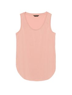 Sandwash Modal Tank Top | Banana Republic Top Banana, Lightweight Tops, Basic Tank Top, Banana Republic, Sleeveless Top, Scoop Neck, Tank Top, Tank Tops, Women's Top