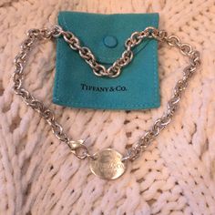 Silver Tiffany Tag " Return To Tiffany" Choker Necklace. Tiffany Necklace Choker, Tiffany Choker, Jewelry Tiffany, Return To Tiffany, Tiffany Co Jewelry, Tiffany & Co., Womens Jewelry Necklace, Choker, Choker Necklace