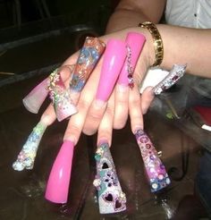 Ugliest Nails, What Are Acrylic Nails, Ugly Nails, Flare Nails, Fail Nails, Bad Nails, Long Fingernails