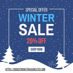 the winter sale is on and it's up to 20 % off with this special offer