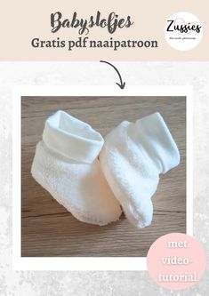 Stappenplan voor babyslofjes naaien! Met gratis patroon! - VanZussies Couture, Van