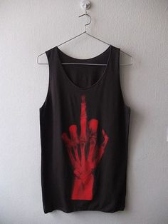 Goth Street Fashion, Dark Empress, Punk Tee, Skeleton Hand, Estilo Punk, Top Tank, Punk Goth, Dark Fashion