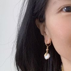 Gold double sided invisible clip on earrings non pierced | Etsy White Delicate Huggie Earrings For Gift, Delicate White Huggie Earrings For Gift, Delicate White Huggie Earrings As Gift, Gold Pearl Drop Cartilage Earrings As Gift, Brass Drop Huggie Earrings As A Gift, Minimalist Clip-on Jewelry As A Gift, Teardrop Clip-on Hoop Earrings Gift, Everyday Clip-on Dangle Earrings, Huggie Clip-on Earrings For Gifts