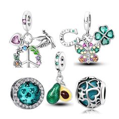 Enhance your bracelet collection with our exquisite green 925 silver charms, designed to seamlessly fit designer bracelets like Pandora. Each charm is crafted with precision, offering a luxurious touch to your jewellery collection. Whether you're personalizing a beloved bracelet or starting a new one, these charms add a fun bright pop of colour. In addition to our stunning charms, we also offer a variety of our own elegant bracelets, providing you with endless options to create a unique and stylish accessory that reflects your personality. How to Measure Your Wrist for the Correct Bangle and Snake Chain Charm Bracelet Size Selecting the perfect bracelet size is essential for comfort and style. Follow these simple steps to measure your wrist and choose the right size for bangle and snake ch Green Dangling Charms For Gift, Green Jewelry With Dangling Charms For Gift, Green Jewelry With Dangling Charms As Gift, Green Charms With Lobster Clasp For Gift, Green Charm Bracelet As A Gift, Green Charm Bracelet With Lobster Clasp As Gift, Nickel-free Green Charms For Gifts, Pandora Green, Green Charms