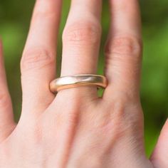 14k Gold Statement Ring Large Gold Ring Large Wedding Band | Etsy Round Gold Ring, Large Gold Ring, Raw Amethyst Ring, Large Wedding, Gold Statement Ring, Feb 8, Large Weddings, Gold Wedding Band, Gorgeous Necklaces