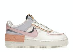 Check out the Nike Air Force 1 Low Shadow Sail Pink Glaze (W) available on @StockX Air Force 1 Shadow, Nike Air Force 1s, Cute Nike Shoes, Sneakers Adidas, Nike Sneakers Women, Cute Nikes, Nike Air Force 1 Low, Nike Fashion, Air Force 1 Low