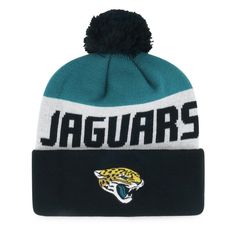 Cheer on the Favorite Team in style with this officially licensed National Football League Hat. Whether you are on campus, attending a game, at school, out for the night or tailgating this cap makes your allegiance unmistakable with team colors and logo. This fully adjustable hat celebrates your favorite team! Casual Team-colored Hats For Fans, Casual Winter Beanie For Fan Gear, Winter Snapback Hats For Sports Events, Casual Sports Fan Hats, Black Winter Hat For Fan Gear, Nfl Hats, Football Trading Cards, Nfl Fans, Jacksonville Jaguars