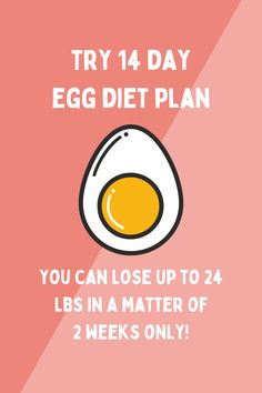 2 weeks egg diet The Egg Diet, Diet Menu, The Egg, Boiled Eggs