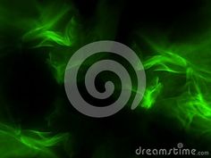 an abstract green background with swirls