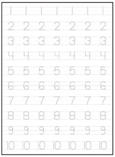 the number nine worksheet with numbers for children to practice writing and numbers on paper