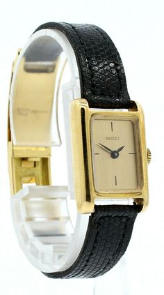 Modern Gucci Yellow Gold Watch, Gucci Yellow Gold Formal Watch, Gucci Timeless Yellow Gold Watch, Gucci Yellow Gold Watch For Formal Occasions, Yellow Gold Gucci Watch For Formal Occasions, Designer Gucci Yellow Gold Watch, Timeless Gucci Evening Watch, Gucci Formal Watch With Rectangular Dial, Classic Gucci Watch For Formal Occasions