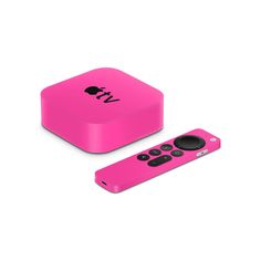 hot pink apple tv Body Smells, Pink Apple, Girly Accessories, Don't Settle, Apple Tv, Hot Pink, Color Pop, Vinyl Decal, Sleek