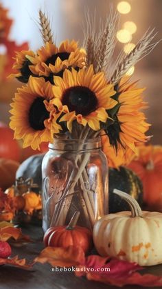 Add a touch of fall to your table with these 15 easy DIY centerpieces! Perfect for a warm, seasonal look that’s simple to create. Easy Diy Centerpieces, Diy Fall Centerpieces, Simple Centerpieces Diy, Fall Centerpieces, Autumn Table, Burlap Table Runners, Fall Table Decor, Small Pumpkins, Floral Foam