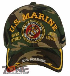 NEW! US MARINE CORPS USMC NEVER RETIRED JUST FADE AWAY CAP HAT GREEN CAMO NEW! US MARINE CORPS USMC NEVER RETIRED JUST FADE AWAY CAP HAT GREEN CAMO NEW - WITH TAGS 100% High End Acrylic Logos and designs are fully embroidered Size: One Size Fits All VELCRO ADJUSTMENT Shipping Payment Terms of Sale SHIPPING We ship Worldwide. We ship to USA 48 continental states, Item usually will be shipped out within 1~3 business days after payment received. We only ship to confirmed addresses. Non USA Customer Military Style Trucker Hat, Military Green Snapback Hats, Green Military Baseball Cap With Flat Bill, Military Green Trucker Hat, Green Military Style Baseball Cap With Flat Bill, Green Military Style Snapback Baseball Cap, Marine Corps Christmas, Painting Hats, Usmc Dress Blues