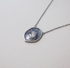 Secret Crow Necklace Crow Necklace, Custom Ribbon, Jewelry Repair, Lovely Jewellery, Pendant Necklaces, Necklace Etsy, Jewelry Necklace Pendant, Diamond Necklace, Jewelry Box