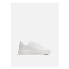 Monochromatic sneakers. Basic upper with raised detail. Chunky soles. Monochrome Sneakers, Zara Sneakers, Blazers Shoes, Chunky Trainers, Cardigan Sweater Jacket, Beauty Sale, T Shirt Vest, Sales Gifts, Bags Women