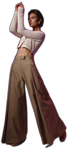 Chic Beige Wide-leg Culottes, Beige Wide Leg Culottes For Workwear, Trendy Brown Full Length Wide Leg Pants, Trendy Full-length Brown Wide Leg Pants, Trendy Brown Wide Leg Full Length Pants, Trendy Beige Wide Leg Pants, Chic Beige Full Length Wide Leg Pants, Beige Wide Leg Full Length Pants For Spring, Beige Wide Leg Pants With Loosely Fitted Hips