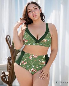 Lasaky - Versatile Plus Size Bikini: A Chic and Flattering Swimwear Collection with Detachable Feature, Available in a Range of Stunning Colors Flattering Swimwear, Plus Size Bohemian, Vacation Maxi Dress, Comfortable Loungewear, Chiffon Maxi Skirt, Swimsuit Women, Bohemian Maxi Dress, Plus Size Jumpsuit, Summer Bikinis