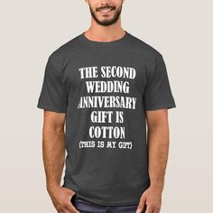 the second wedding anniversary gift is cotton this is my girl t - shirt for men