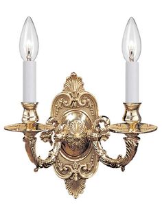 Murray 2-Light Wall Sconce | House of Antique Hardware Victorian Wall Sconces, Sconces Fireplace, Traditional Vanity, Crystorama Lighting, Antique Hardware, Wall Candles, Brass Wall, Light Sconces, Light Wall