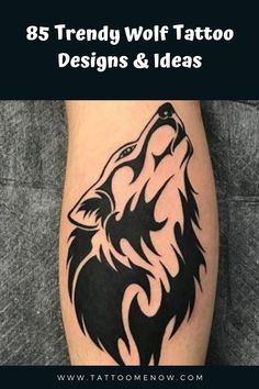 Celtic Wolf Tattoo, Lone Wolf Tattoo, Small Wolf Tattoo, Wolf Tattoos Men, Wolf Tattoo Design, Geniale Tattoos, Wolf Tattoos, Wolf Tattoo, Creative Tattoos