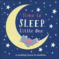 Snuggle up with the sleepy animals in this beautifully illustrated, cosy bedtime book, with a warm and gentle rhyme for little ones.Filled with starry, night-time pictures, this captivating board book will help babies and toddlers settle down to sleep. They will love the soothing bedtime rhyme about night falling, the stars and moon shining, and the animals all cosy in their beds - the baby birds are in their nest, the rabbits are cuddling, the little kittens are sleepy, the happy puppy is dreaming, and the magical teddy bear moon glows softly as children listen to the words and are tucked up in bed, warm and snug.Perfect for babies, toddlers, and preschoolers, with a sparkly cover featuring a teddy asleep on the moon surrounded by twinkly stars, Time To Sleep, Little One is a wonderful fi Sociology Books, Sleepy Animals, Friends Characters, Happy Puppy, Board Book, Interactive Activities, On The Moon, Little Pigs