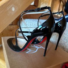 Worn Only A Few Times, Too Small For My Bunions. No Flaws Non Smoking Home. Includes Original Box, Dust Covers, Extra Heels And Receipt Extra Heels, Dust Cover, Louboutin Shoes, Christian Louboutin Shoes, Shoes Women Heels, Christian Louboutin, Original Box, Shoes Heels, Size 6